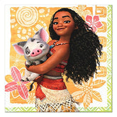 Moana Disney Hawaii Beach Napkins Cake Party Decoration 48 Pieces Pack